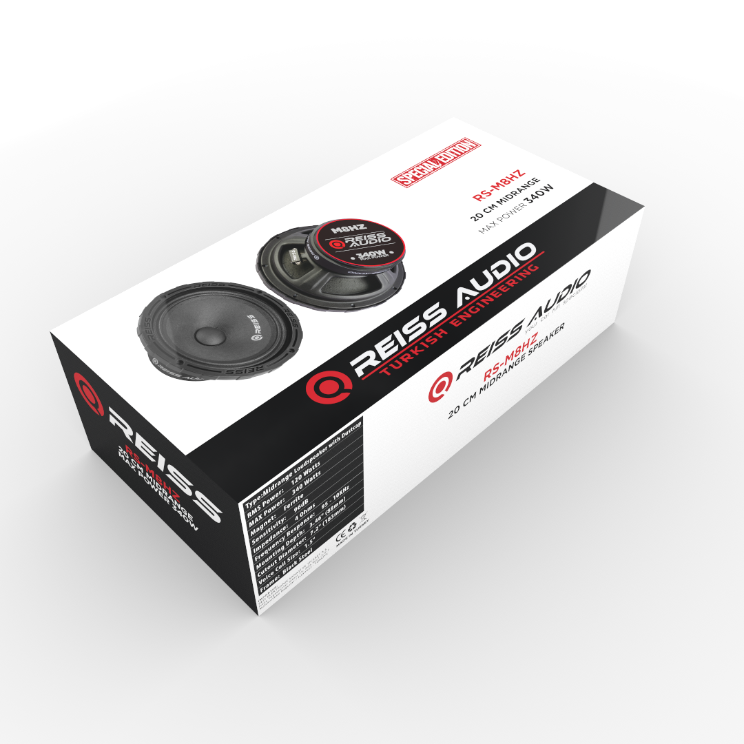 Reiss Audio RS-M8HZ 20CM Oto Midrange