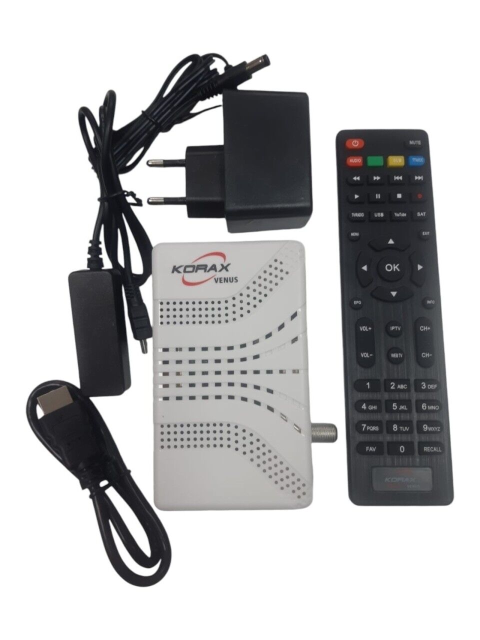 Korax Venüs Full Hd Çanaklı Çanaksız Internetli Uydu Alıcısı