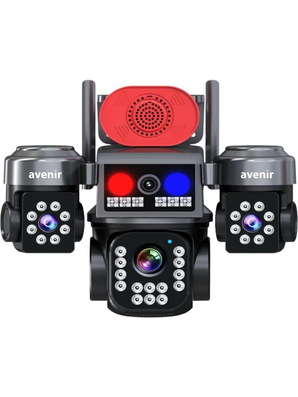 Avenir AV-S315 12MP 4 Kameralı Wifili Sirenli Kamera