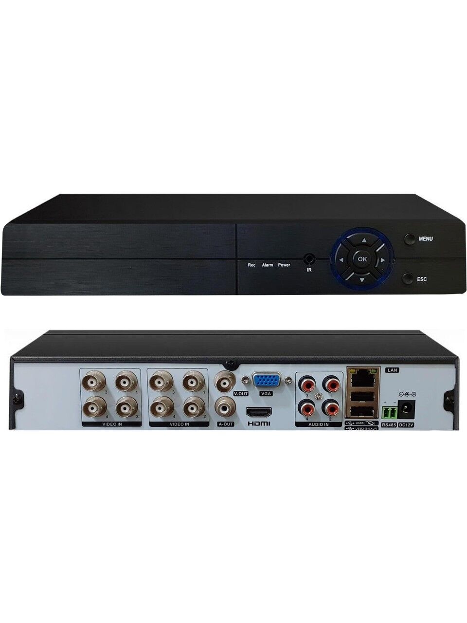Avenir AV-TC08M Ahd 8 Kanal H265 1080P 5 In 1 2MP Hibrit Xmeye DVR Kayıt Cihazı