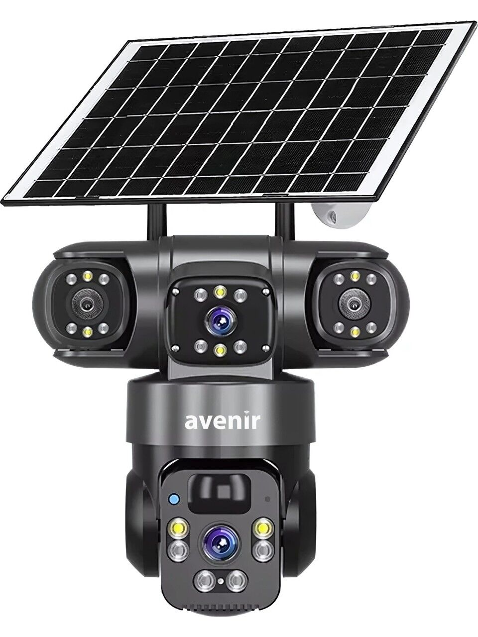 Avenir AV-S421 4mp 2 Kameralı Solar Ptz 4g Sim Kartlı Kamera