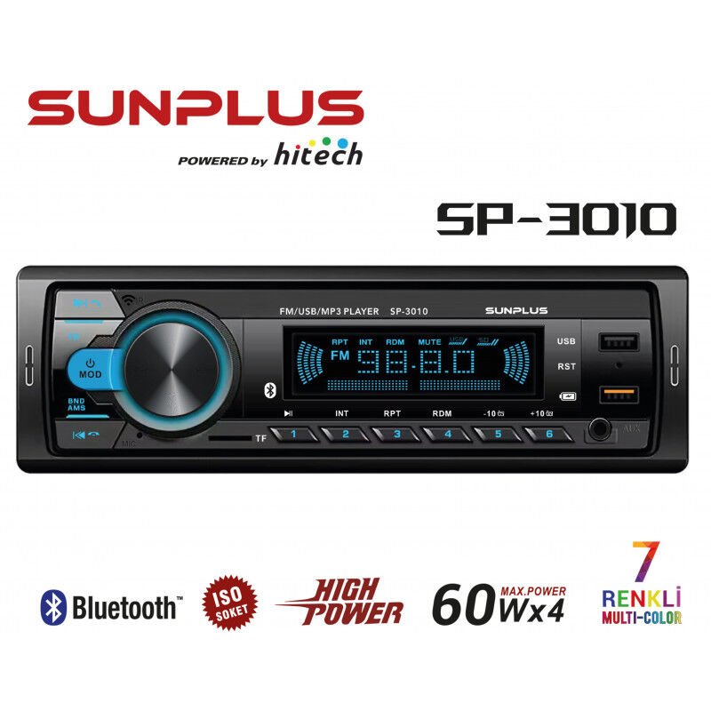 SUNPLUS SP-3010 OTO TEYP