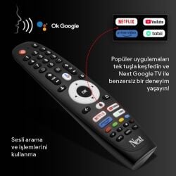 Next YE-50GFSG8-QLED 50'' 127 Ekran UHD 4K Google TV