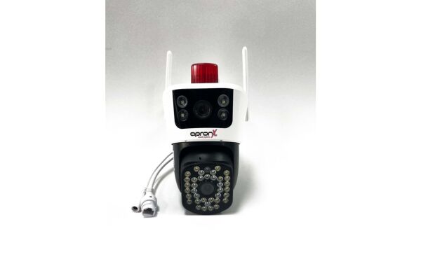 Apronx APX-WP246 4Mp Dual İmage Wifi Ptz Starlight Night Vision Full Color Güvenlik Kamerası