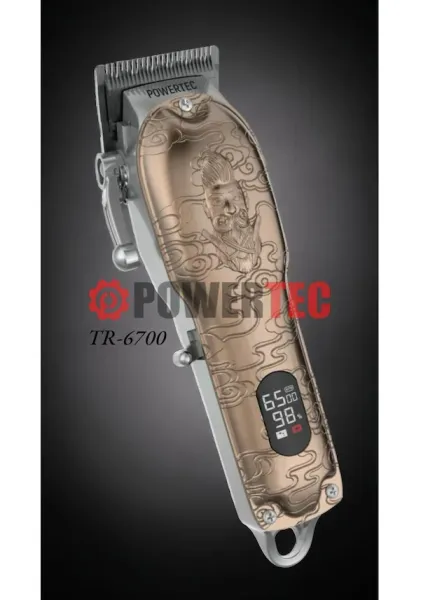 Powertec TR 6700 Tıraş Makinesi Bakır