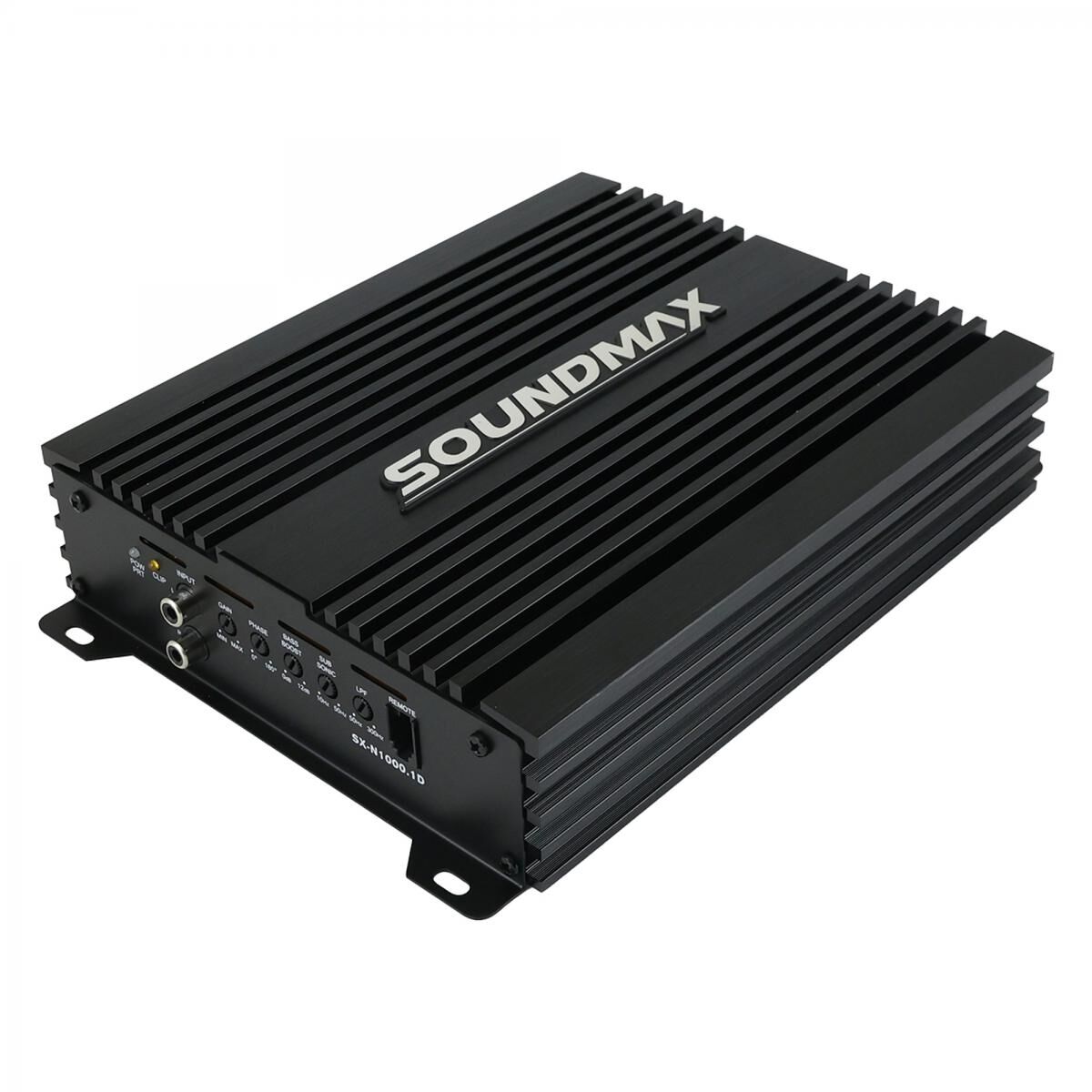 Soundmax SX-N1000.1D Mono Amfi Bas Amfisi 1ohm 1000RMS- 2 Ohm 600RMS-4OHM 370RMS-BAS Kontrollü