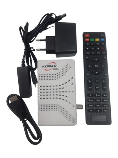 Korax Venüs Full Hd Çanaklı Çanaksız Internetli Uydu Alıcısı