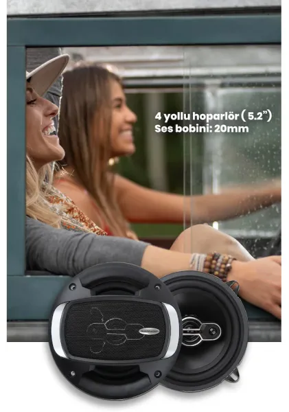 Goldmaster Rm-1696 16 Cm 4 Way 700 W Oto Hoparlör