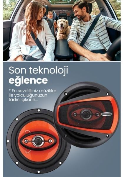 Goldmaster Rm-1694 4 Way 700 Watt Oto Hoparlör