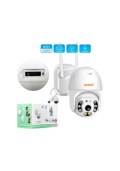 Avenir Av-m20 Smart Güvenlik Kamerası 2mp Onvif Wi-fi Ptz Renkli